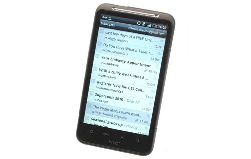 HTC Desire HD email