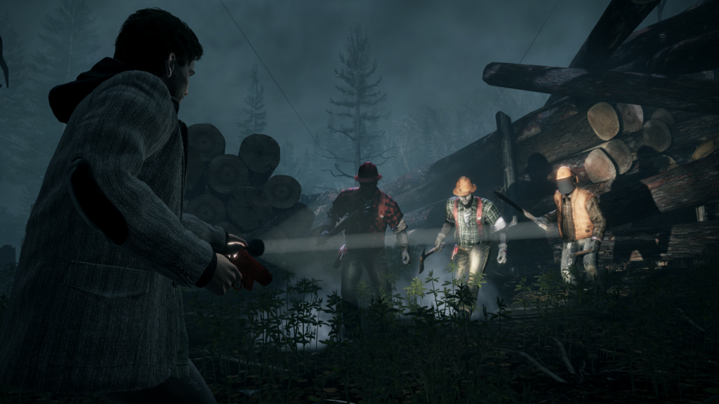 Alan Wake Remastered combate