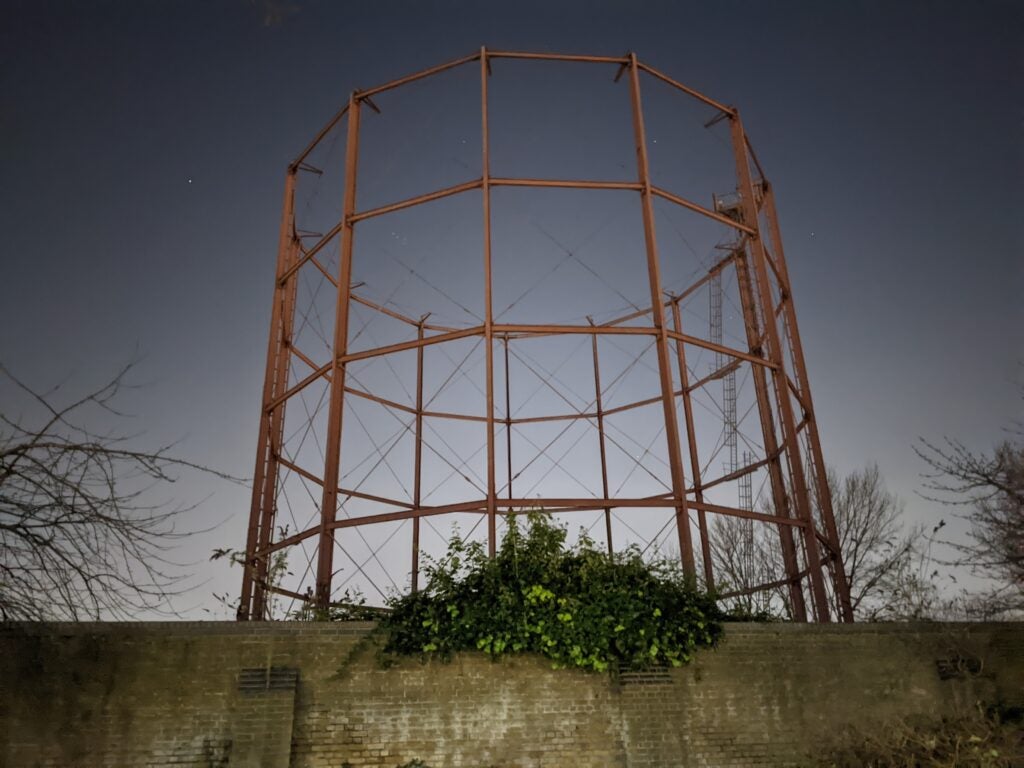 A picture taken by the Pixel 4a, with Night Mode enabled