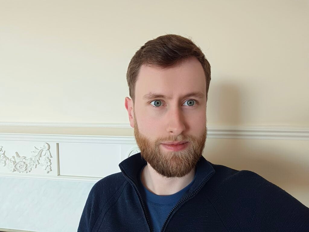 A selfie of Peter Phelps, taken with the Vivo V23 Pro