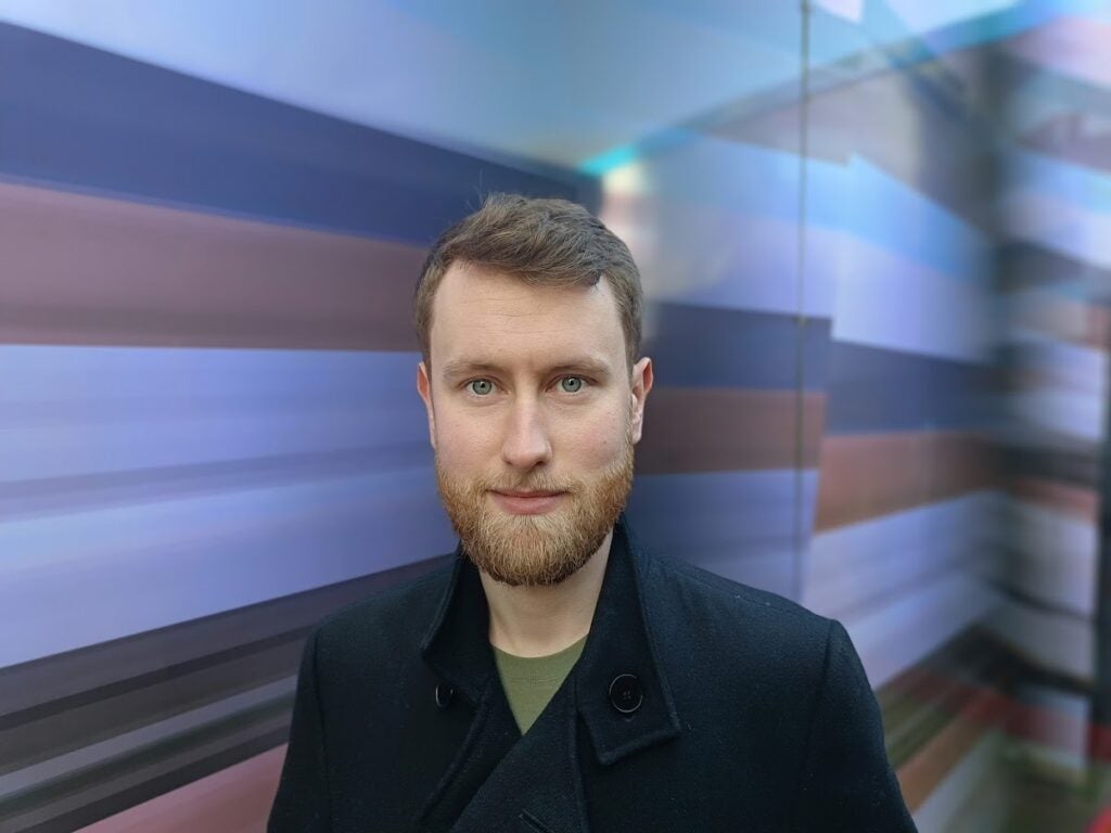 A portrait picture of Peter Phelps taken by the Vivo V23 Pro