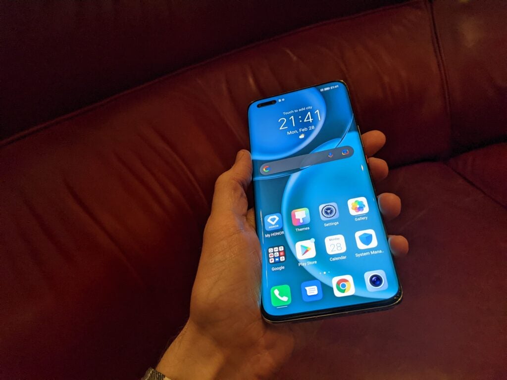 Pantalla de inicio del Honor Magic 4 Pro