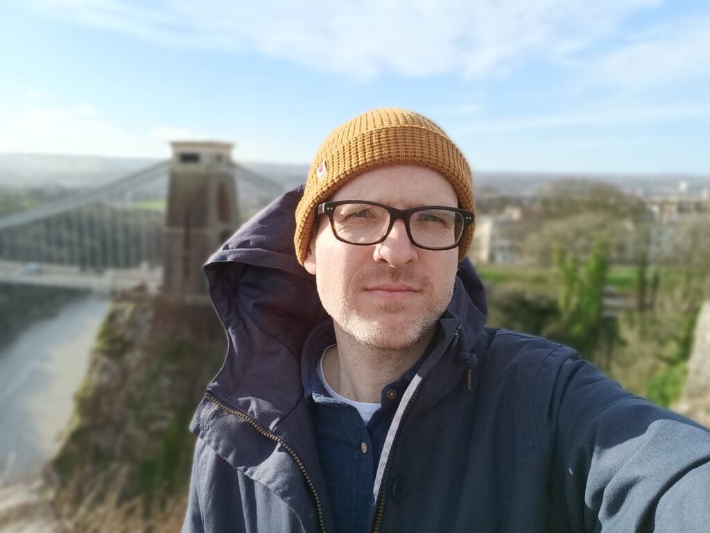 Realme 9 Pro Plus: Selfie image of Jon Mundy