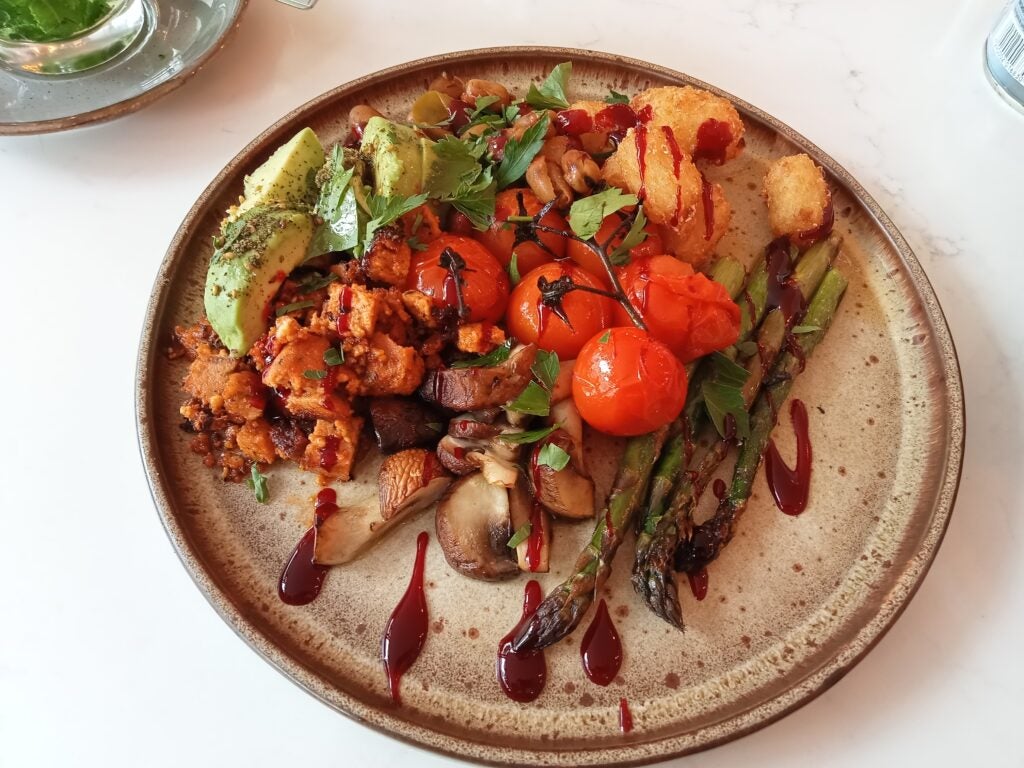 Imagen de comida tomada en el Oppo A16s