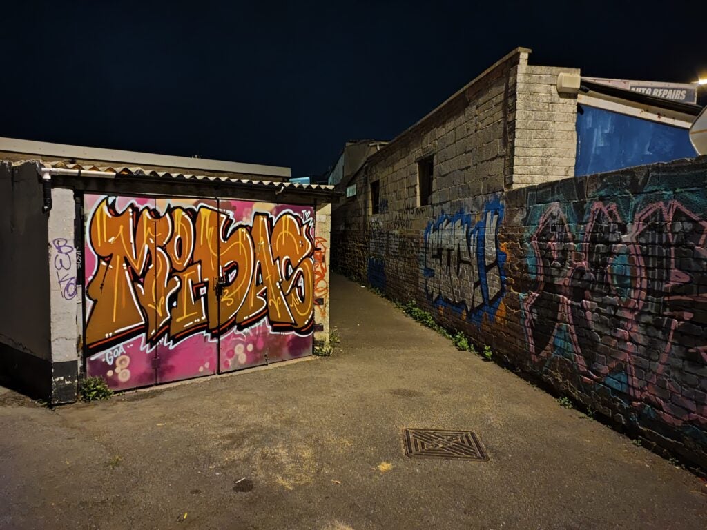 Nighttime shot from the Redmagic 7S Pro