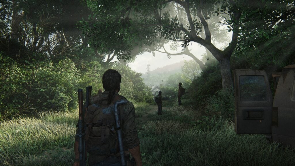 The Last of Us Part 1 ejecutándose en modo de fidelidad