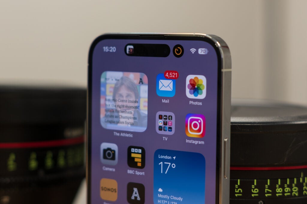 The iPhone 14 Pro Max Dynamic Island