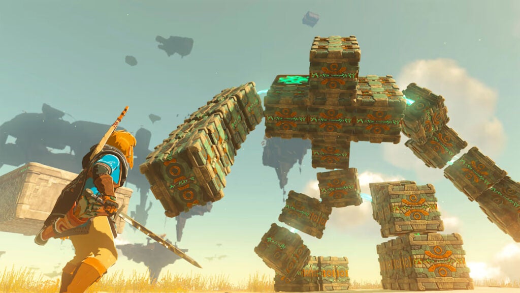 Link in combat in The Legend of Zelda: Tears of the Kingdom